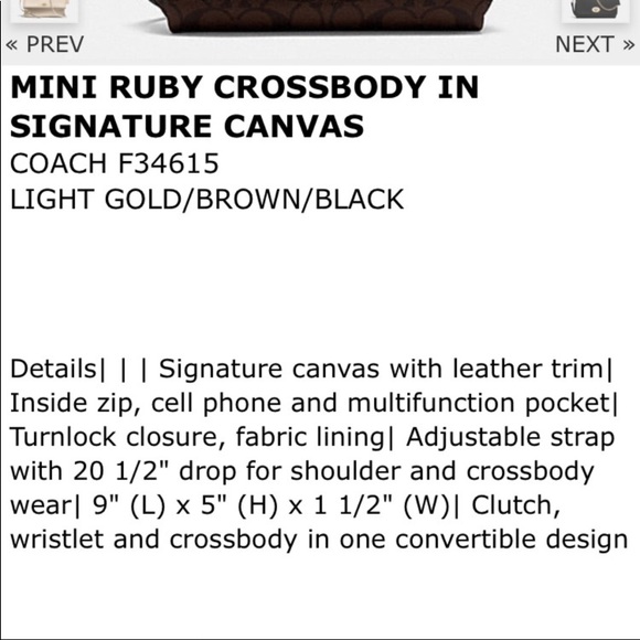 Coach bag - Picture 6 of 7